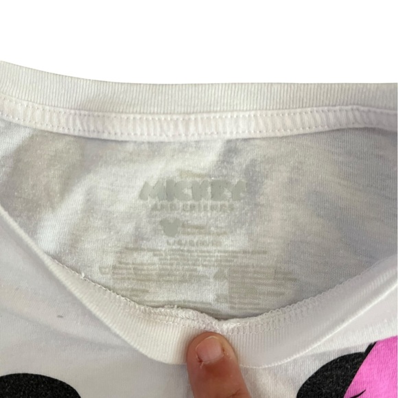 Disney Kids' White Tee with Mickey and Minnie - Picture 2 of 2